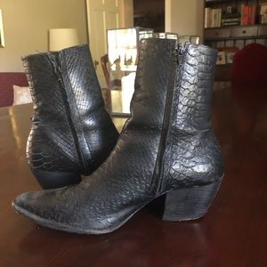 Matisse Caty Snakeskin Boots